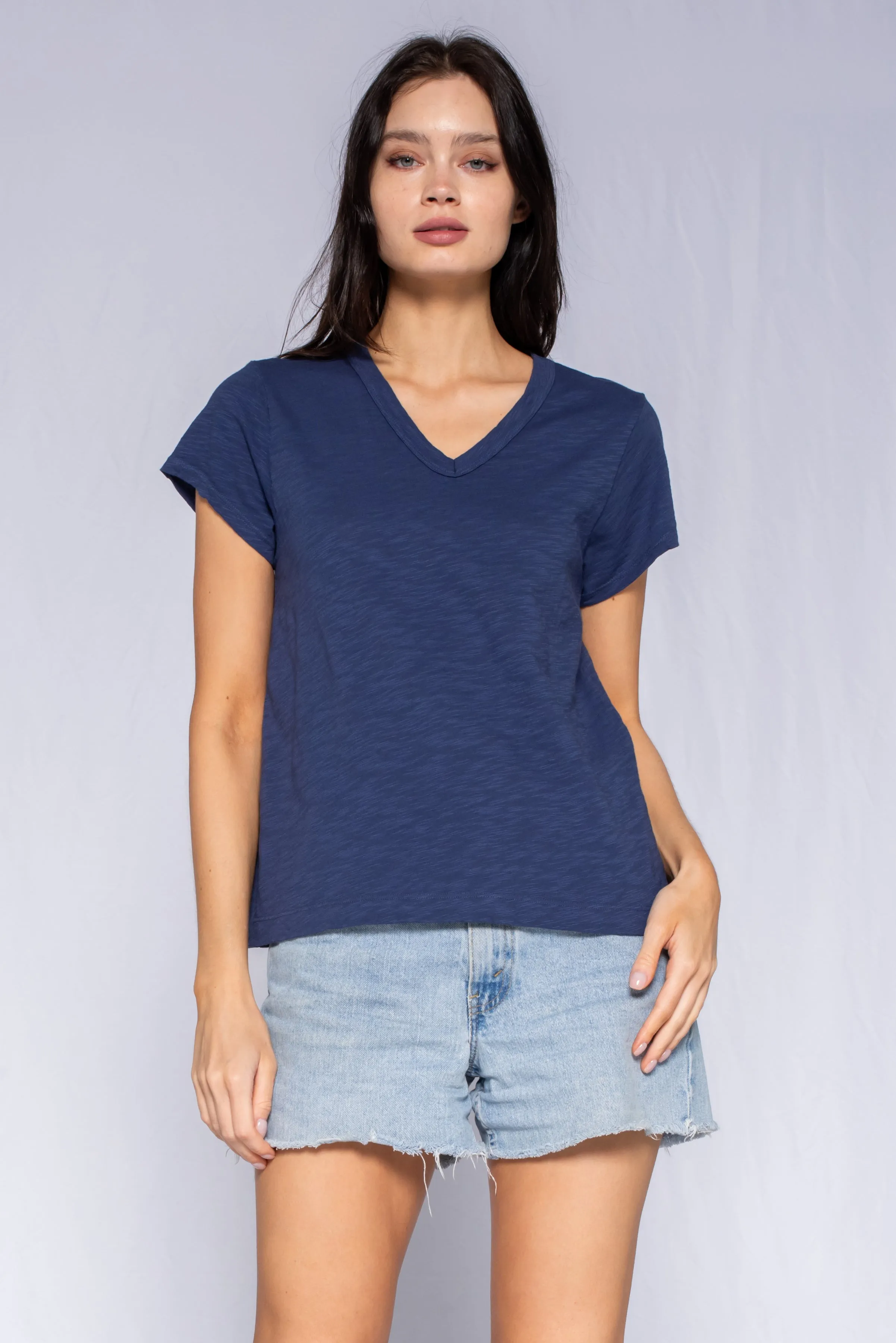 Baby Fit V Neck Tee