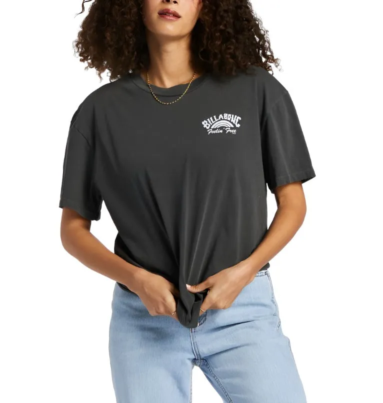 Billabong Womens Feelin' Free Short Sleeve T-Shirt