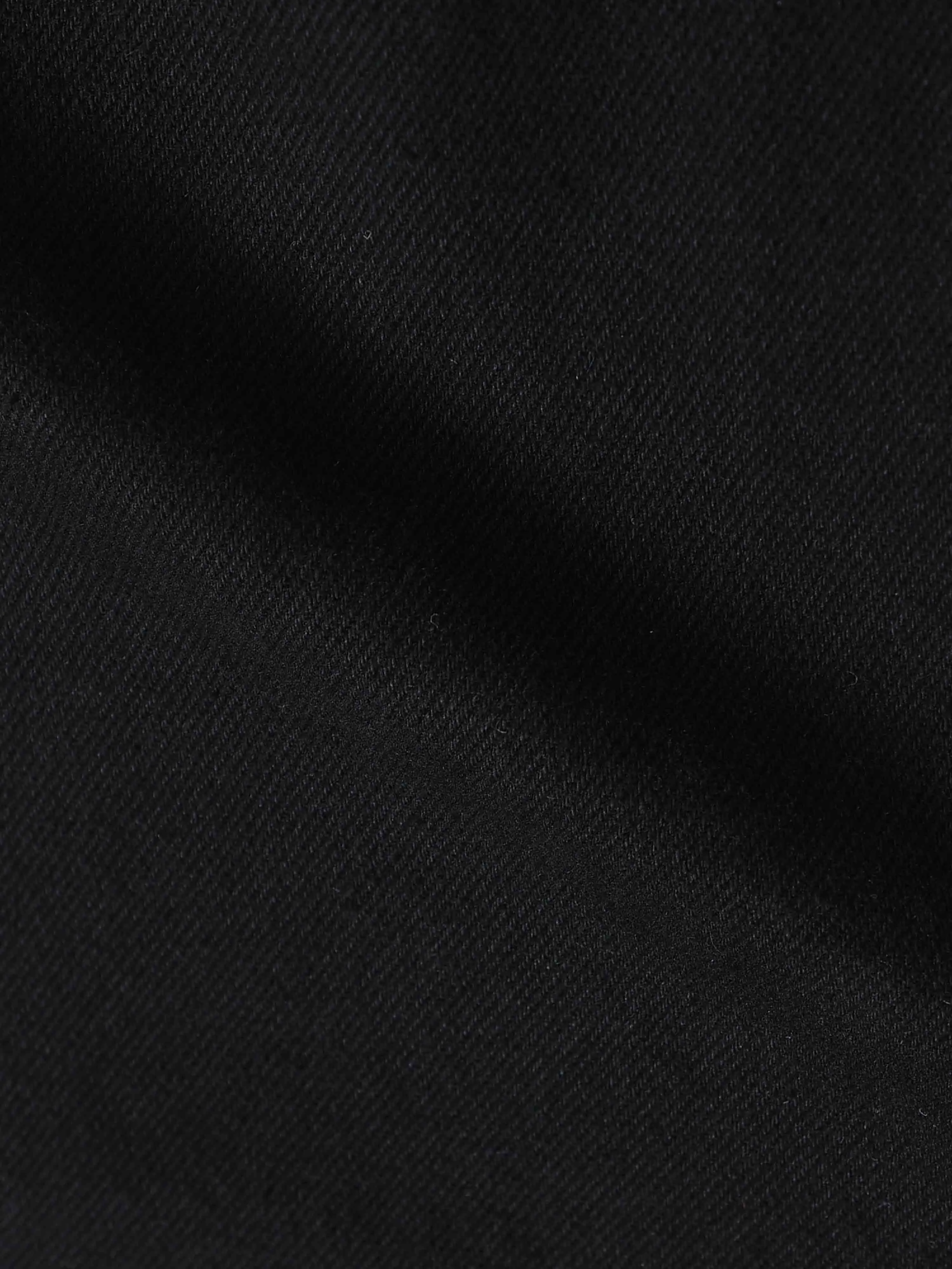 Classic Relaxed Black Denim Cargo