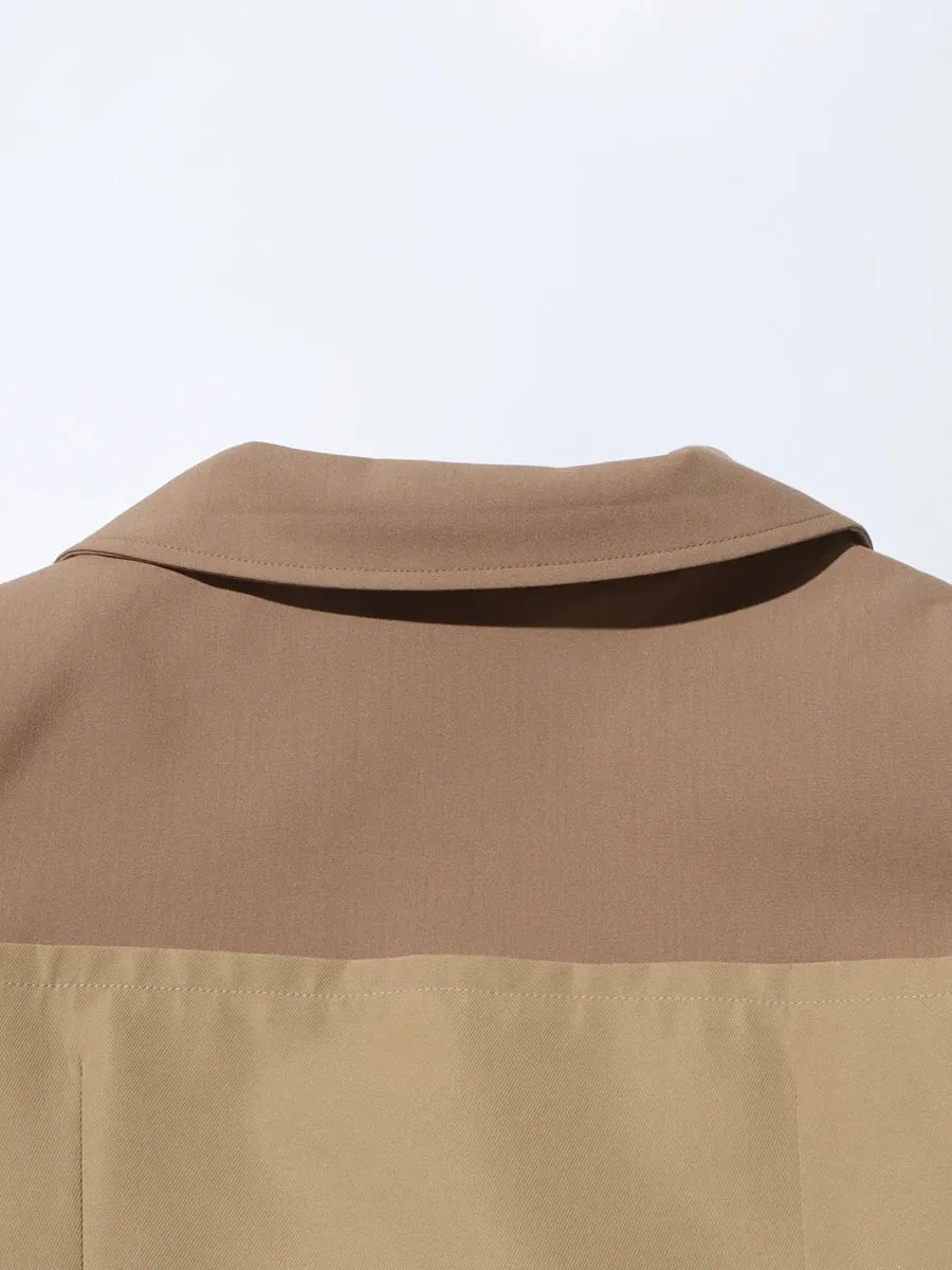 Fashionable British Style Chic Long Casual Trench Coat