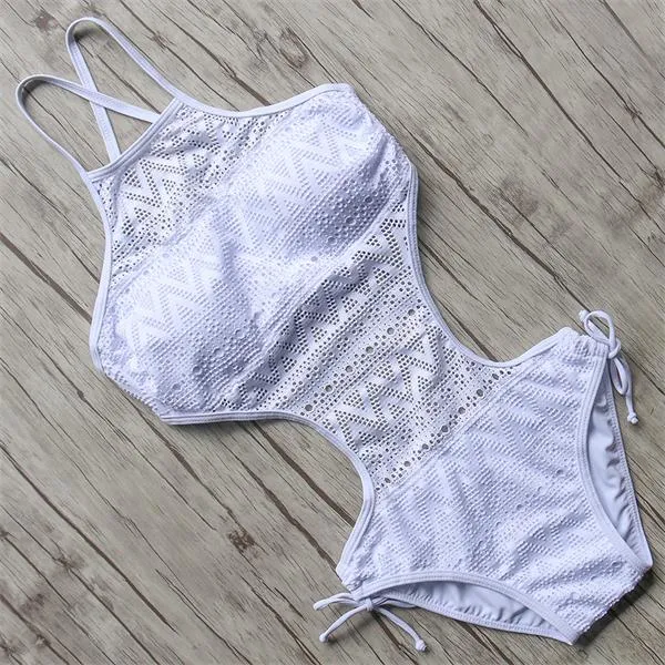 One Piece Swimsuit - Four colors